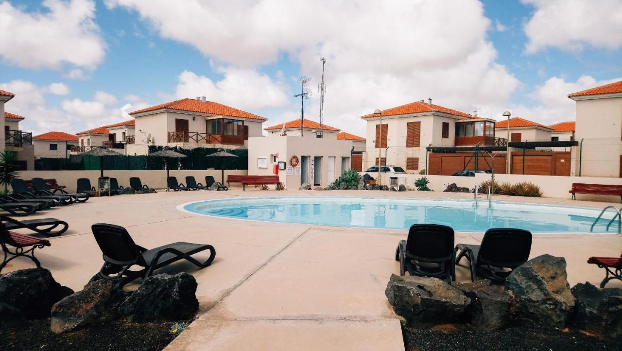 Villa Duplex Con Piscina Corralejo, Wi-Fi Exterior foto